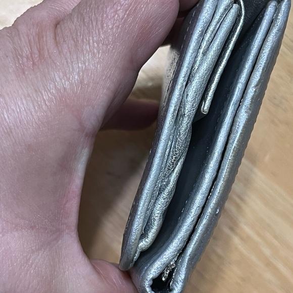 Prada Trifold Vintage Silver Wallet - Picture 4 of 12